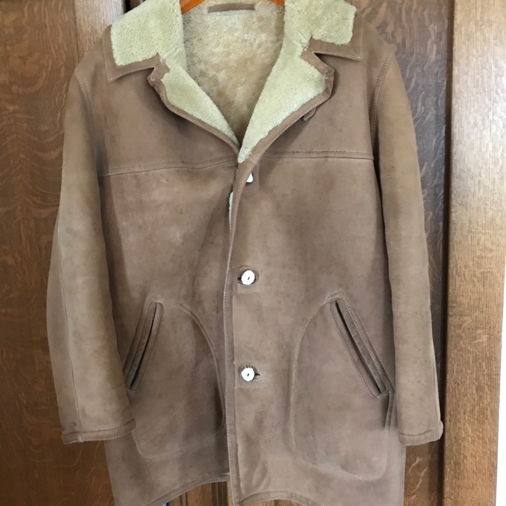 Deerskin trading post sheerling coat